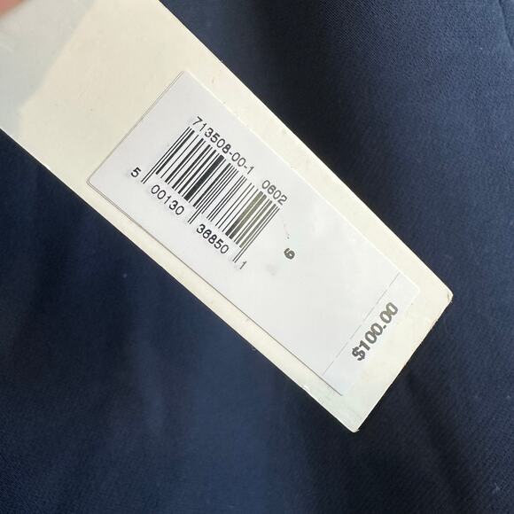 Banana Republic High-Rise Modern Slim Refined Ankle Pant Navy Blue 6 - Picture 5 of 14